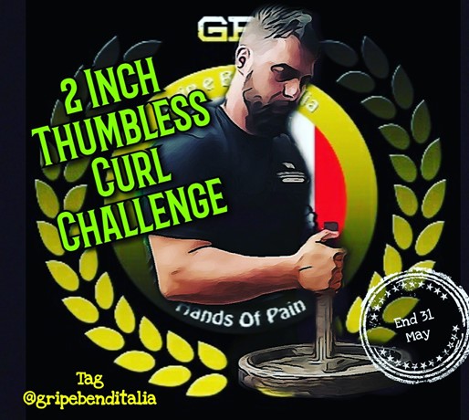 2 Inch Thumbless Curl Challenge